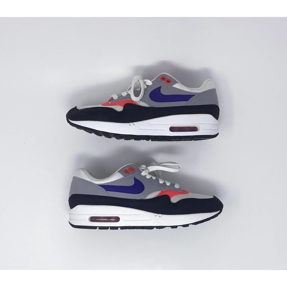 Nike Air Max 1 Women's Raptors Black Purple Gray Pink White Size 7 | 319986-114 - Picture 6 of 6